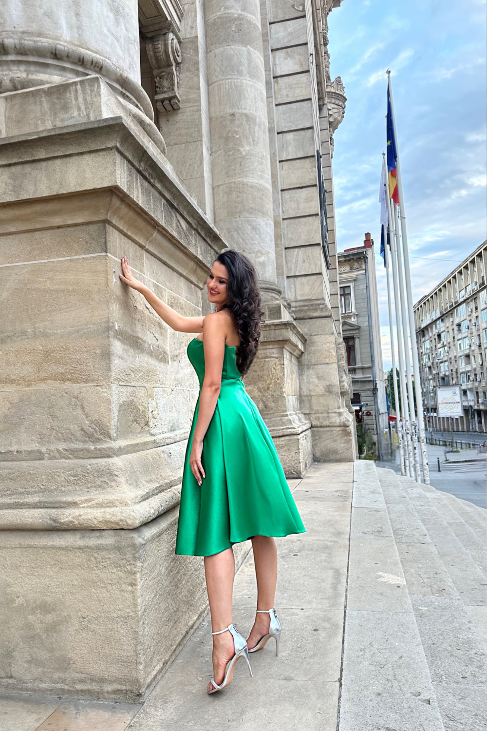 Rochie midi Dalia